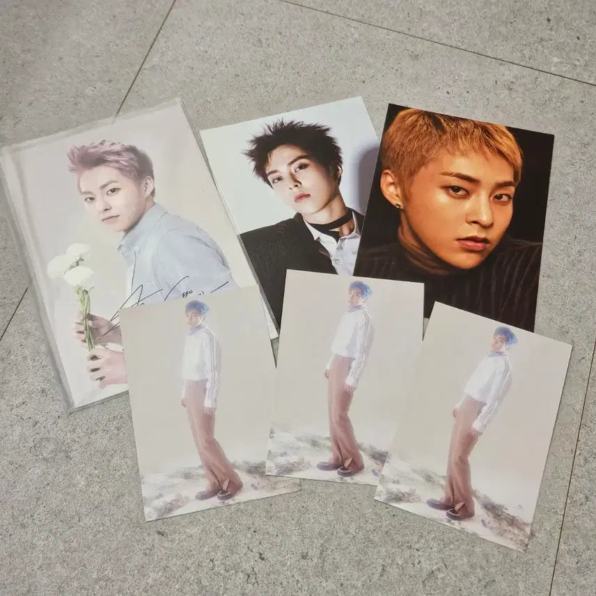 [BUNJANG] EXO Xiumin Official Postcard Set (Nature Republic, Album) / exo 엑소 시우민 공식 엽서 (네이처리퍼블릭, 앨범)