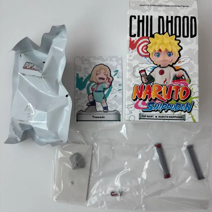 [BUNJANG] Pop Mart Naruto Tsunade Childhood Version Figure / (미개봉) 나루토 팝마트 츠나데 유년시절 어린시절  피규어 가챠