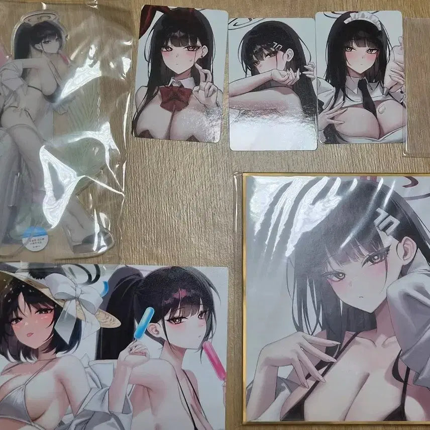 [BUNJANG] Blue Archive Rio Unofficial Acrylic Stand Bundle Set / 블루아카이브 리오 비공식 아크릴 스탠드 등 일괄