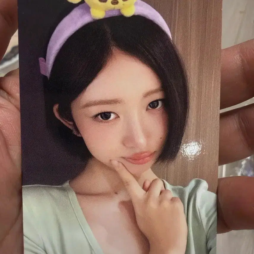 [BUNJANG] IVE MiniBrb Everland Rei Plush Doll &amp; Keychain Bundle with 70,000 KRW POB Photocard / 아이브 미니브 에버랜드 레이 플러시인형, 인형키링, 7만원 특전 포카