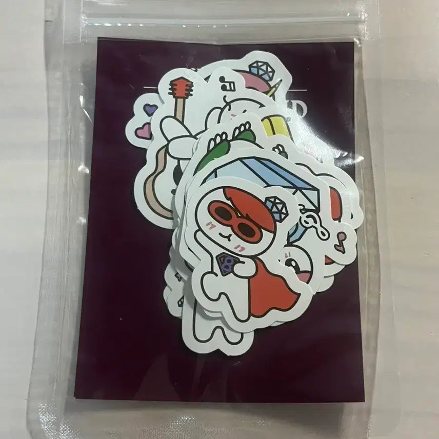 [BUNJANG] Seventeen 2018 Carat Land Official MD BongBong Sticker Set / 세븐틴 2018 2nd 캐럿랜드 공식MD 봉봉이 스티커 세트