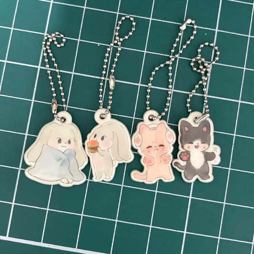 [BUNJANG] NCT Doyoung Jaehyun Soft Keyring Bundle Set / 엔시티 도영 재현 말랑키링 일괄 양도