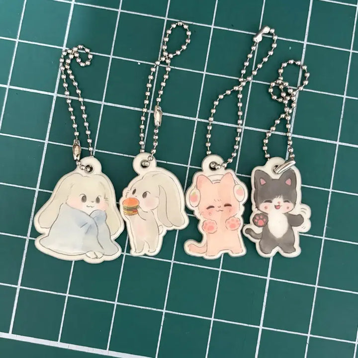 [BUNJANG] NCT Doyoung Jaehyun Soft Keyring Bundle Set / 엔시티 도영 재현 말랑키링 일괄 양도