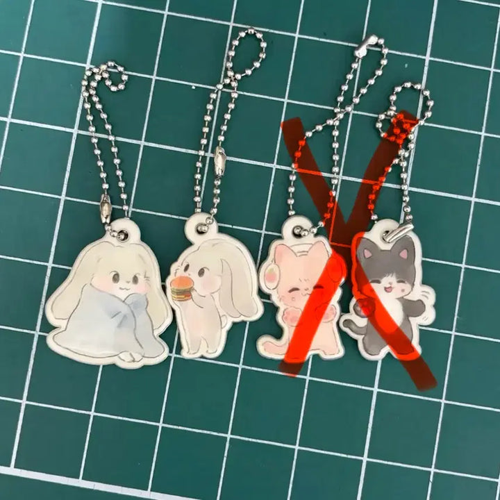 [BUNJANG] NCT Doyoung Jaehyun Soft Keyring Bundle Set / 엔시티 도영 말랑키링 일괄 양도