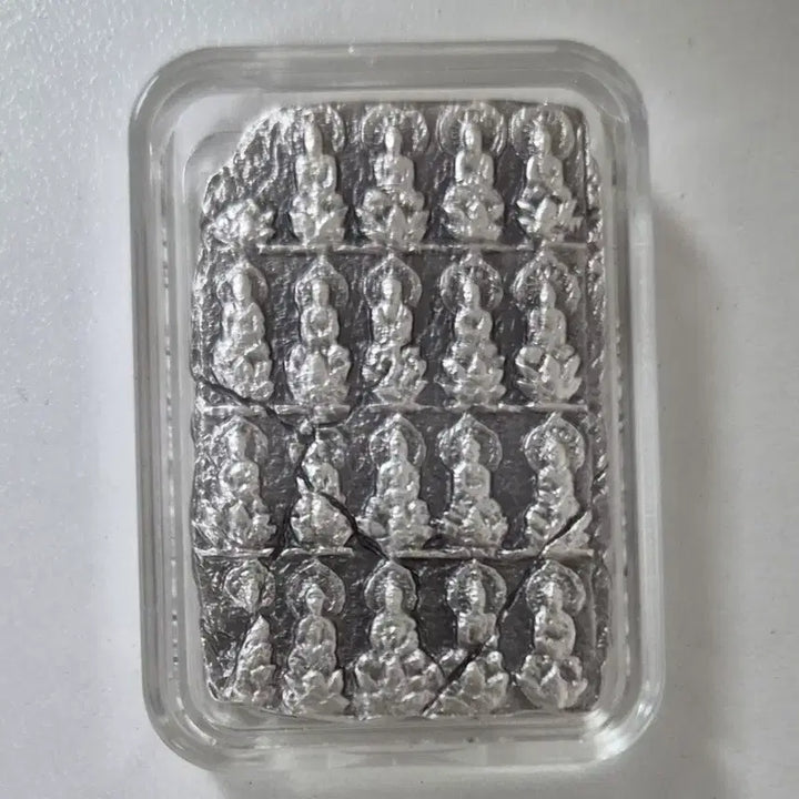 [BUNJANG] Korea Minting Corporation National Treasure No. 106 Gyeyu Year Buddhist Stele of Amitabha Silver Bar / [국보 제106호] 계유명전씨아미타불비상 2oz 실버바 (16.5돈)