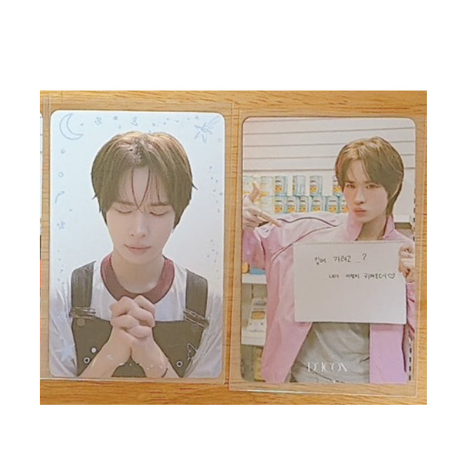 [BUNJANG] TWS DIICON Kyungmin Prayer Sketchbook Photocard / 투어스 디아이콘 경민 기도 스케치북 포카
