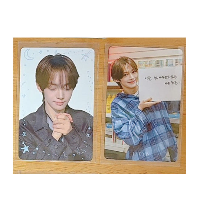[BUNJANG] TWS DICON Han Jin Sketchbook Photocard Set / 투어스 디아이콘 한진 기도 스케치북 포카