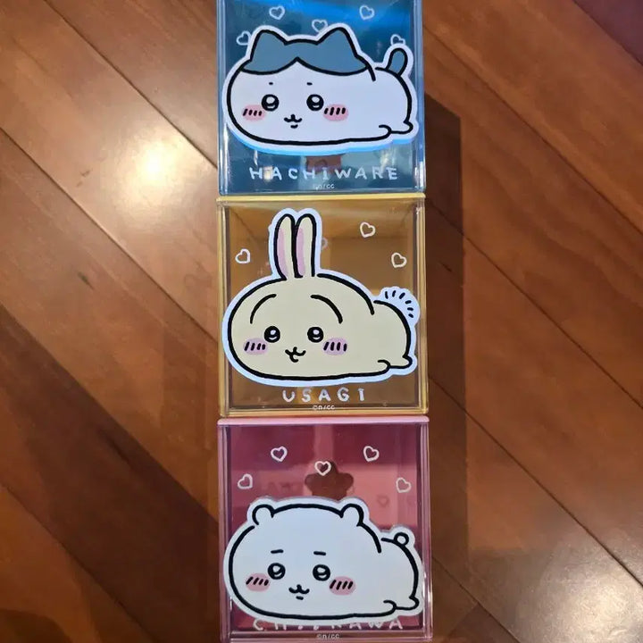 [BUNJANG] Monzakwi 3-Type Drawer Set (Chiikawa, Usagi, Hachiware) / 먼작귀 서랍 3종 (치이카와 우사기 하치와레)