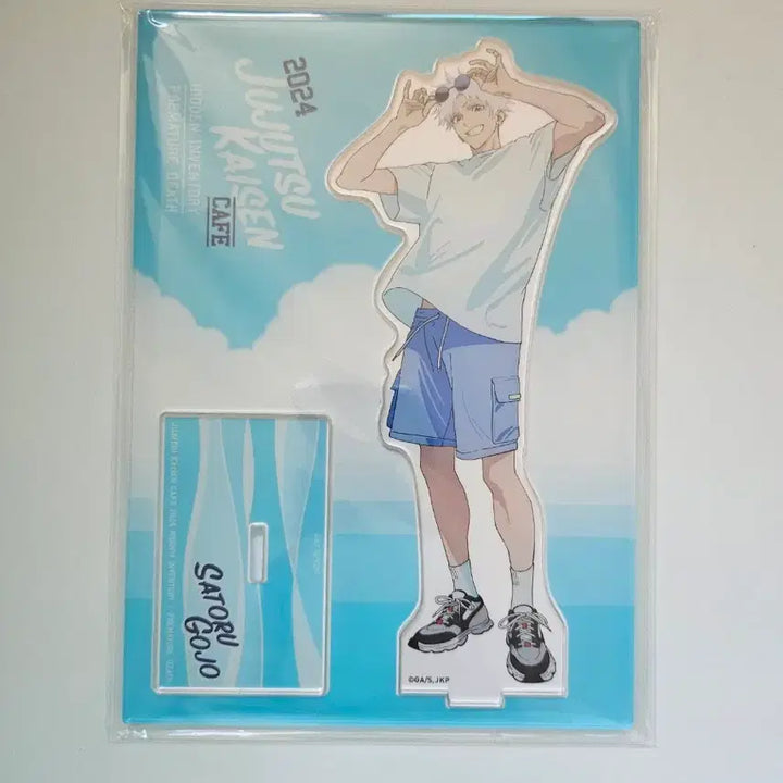 [BUNJANG] Jujutsu Kaisen Juju Cafe 2024 Acrylic Stand Gojo Satoru Bundle Set / 주술회전 쥬쥬카페 2024 아크릴 스탠드 고죠 사토루 일괄