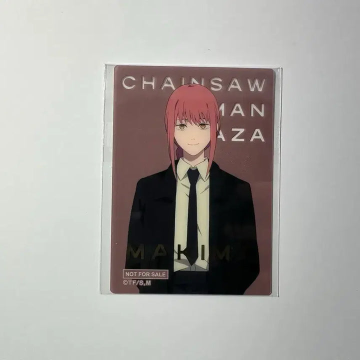 [BUNJANG] Chainsaw Man Loft Plaza Makima Clear Card / 체인소맨 로프트 플라자 plaza 마키마 특전 클리어카드