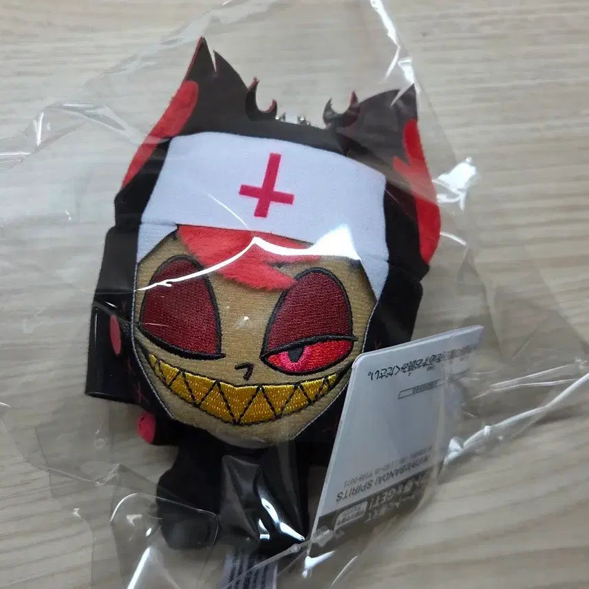 [BUNJANG] Hazbin Hotel Alastor Nun Chibi Plush Doll / 해즈빈 호텔 알래스터 수녀 인형 치비구루미 누이