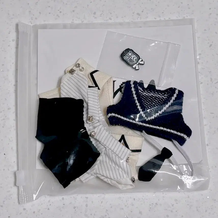 [BUNJANG] 10cm Woolble Cotton College Cream Blue Sealed / (미개봉) 10센치 우블 코튼컬리지 크림블루