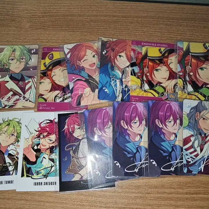 [BUNJANG] Ensemble Stars! Pasharts Niki Kohaku Shu Mika Mayoi Tatsumi Ibara Bundle Set / 앙스타 파샷츠 파샤 포토카드 니키 코하쿠 슈 미카 마요이 타츠미 이바라
