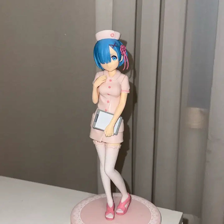[BUNJANG] Re:Zero Ram Nurse Figure Classic Box / 최저가) 렘 핑크 간호사 피규어 리제로 고전 박스O