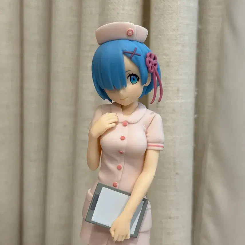[BUNJANG] Re:Zero Ram Nurse Figure Classic Box / 최저가) 렘 핑크 간호사 피규어 리제로 고전 박스O