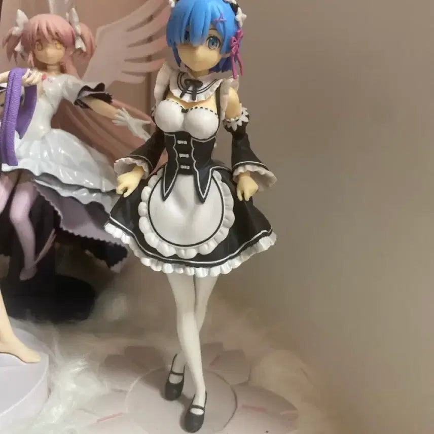 [BUNJANG] Re:Zero Ram &amp; Rem Maid Figure Bundle Set / 리제로 메이드 렘,람 피규어 일괄