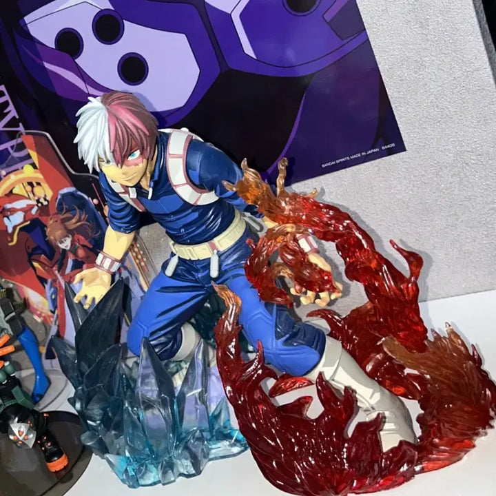 [BUNJANG] Figure Flame/Ice Diorama Parts Bundle Set / 피규어 불꽃/얼음 디오라마 파츠 일괄