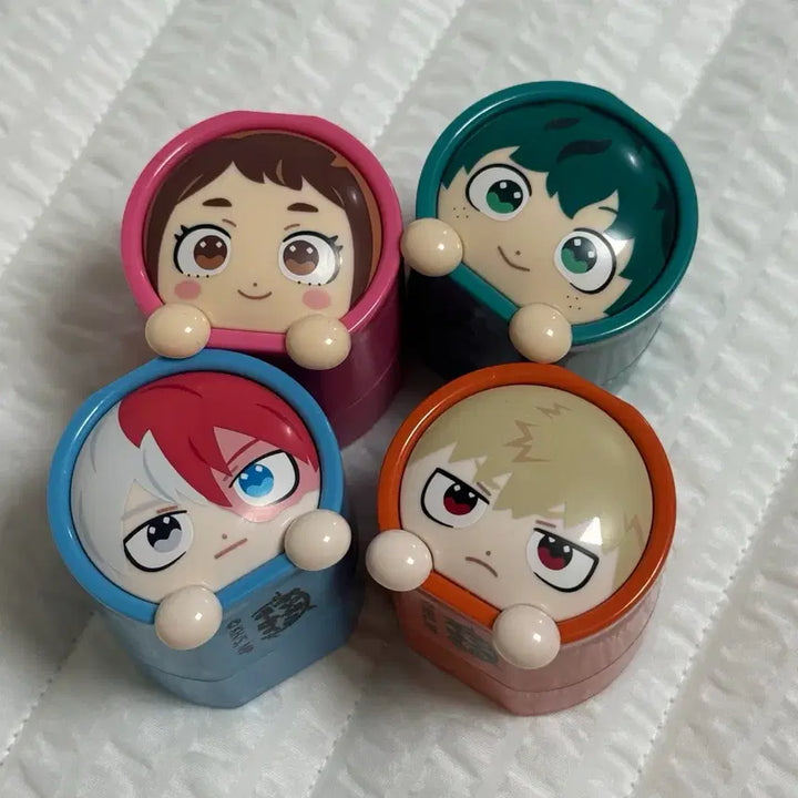 [BUNJANG] My Hero Academia Tunnel Marker Gacha Bundle Set - Todoroki, Bakugo, Midoriya, Uraraka / 일괄 나히아 터널 마커 가챠 토도로키 바쿠고 미도리야 우라라카 히로아카