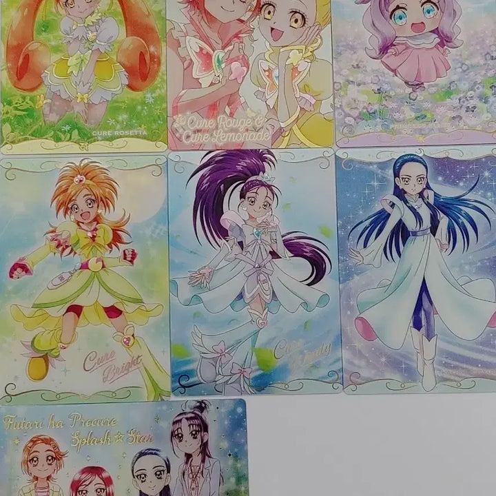 [BUNJANG] Pretty Cure Wafer Card Rouge &amp; Lemonade HR / [희귀] 프리큐어 웨하스 카드