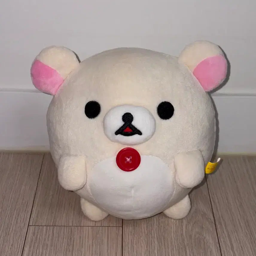[BUNJANG] Vintage Rilakkuma Round Mochi-like Plush 15cm / [빈티지] 코리락쿠마 동그란 모찌 느낌 15cm 인형