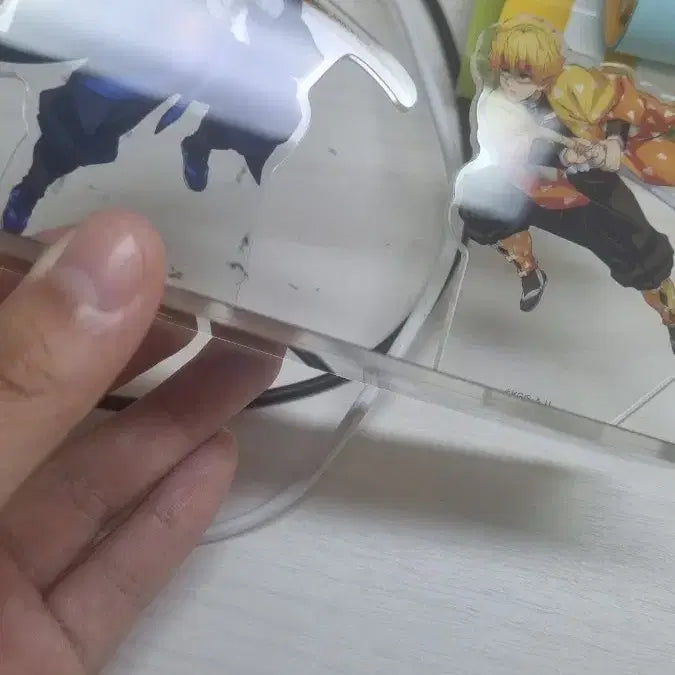 [BUNJANG] Demon Slayer Kaigaku vs Zenitsu Mugen Castle Acrylic Stand / 카이가쿠 vs 젠이츠 무한성 아크릴 스탠드 귀멸의 칼날