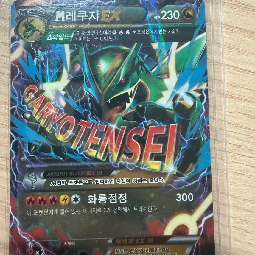 [BUNJANG] Rayquaza EX Ancient Card / 레큐자 고대카드