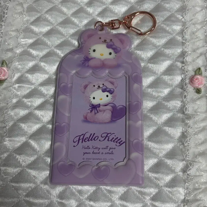 [BUNJANG] Sanrio Hello Kitty Stationery Photocard Holder Heart Bear Idol / 산리오 헬로키티 문방구 포카홀더 포토카드 홀더 하트베어 아이돌