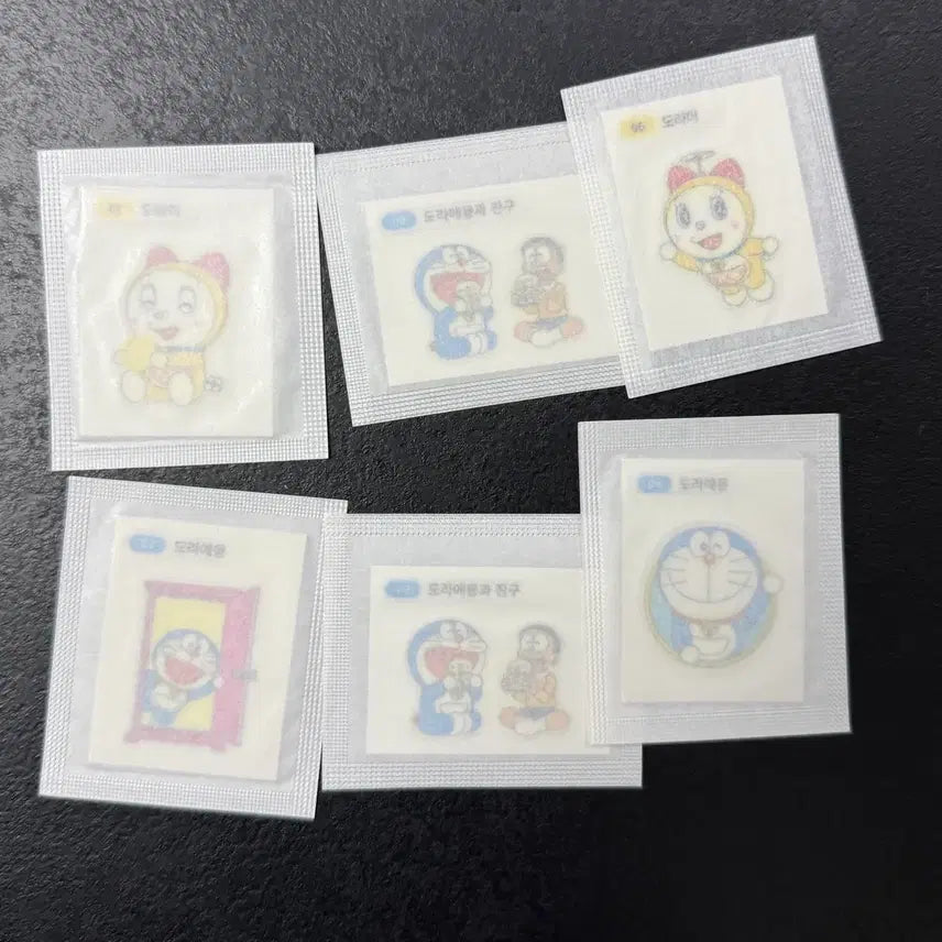 [BUNJANG] Mammoth Coffee Doraemon Ttibu Ttibu Seal / 매머드커피 도라에몽 띠부띠부씰