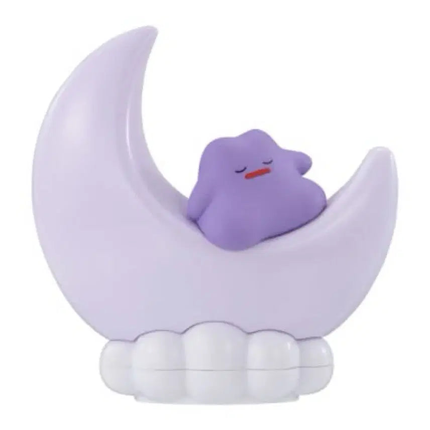 [BUNJANG] Pokemon Big Moon Light Mascot Ditto Mascot - Sealed / 포켓몬 큰달님 라이트 마스코트 미개봉 메타몽