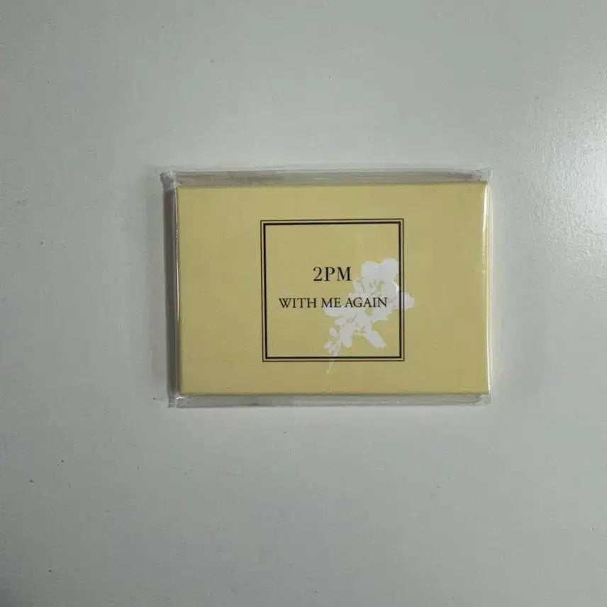 [BUNJANG] 2PM With Me Again Transparent Acrylic Card / 2pm 준호 with me again 투명 아크릴카드