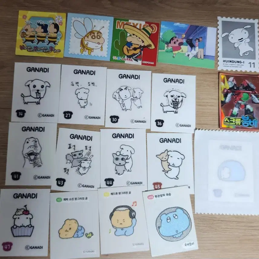 [BUNJANG] Assorted POKEMON Stickers Bundle Set / 다양한 띠부씰 일괄 판매