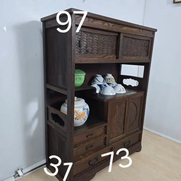 [BUNJANG] Chadana Tea Storage Cabinet / 차다나 다기수납장 수납가구