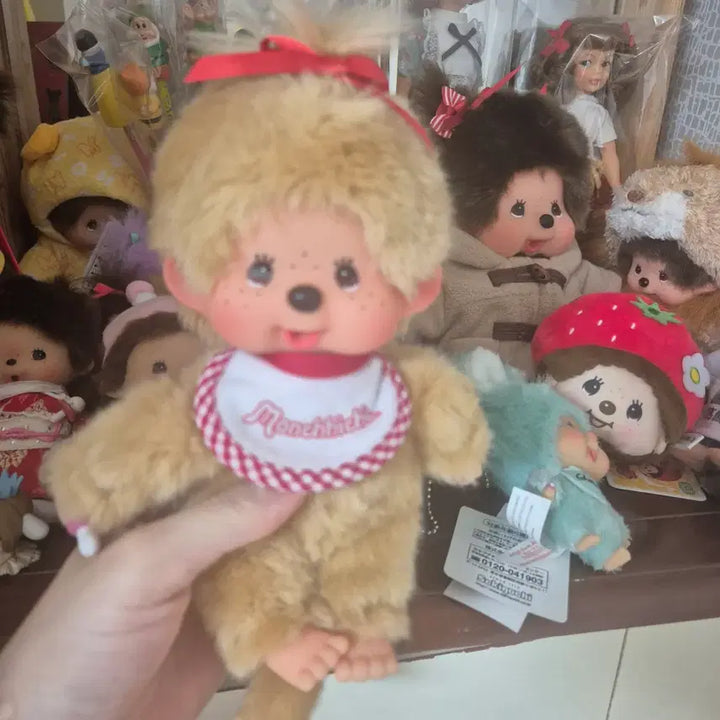 [BUNJANG] Monchhichi Doll / 몬치치 인형