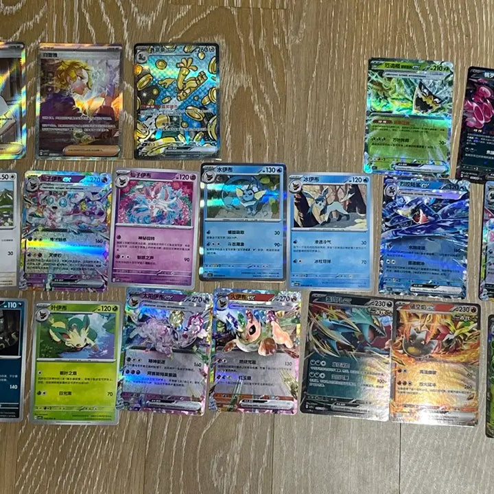 [BUNJANG] Pokemon Card Briar SAR, Eeveelutions, Various Holos &amp; EX (Chinese Version) / 포켓몬카드 브라이어sar, 이브이즈, 각종 힛 및 ex