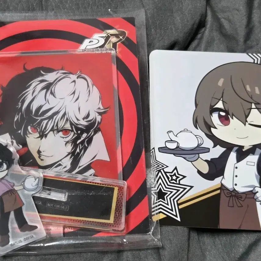 [BUNJANG] Persona 5 Aniplex Collaboration Cafe Goods Bundle Set / 페르소나5 애니플러스 콜라보 카페 굿즈