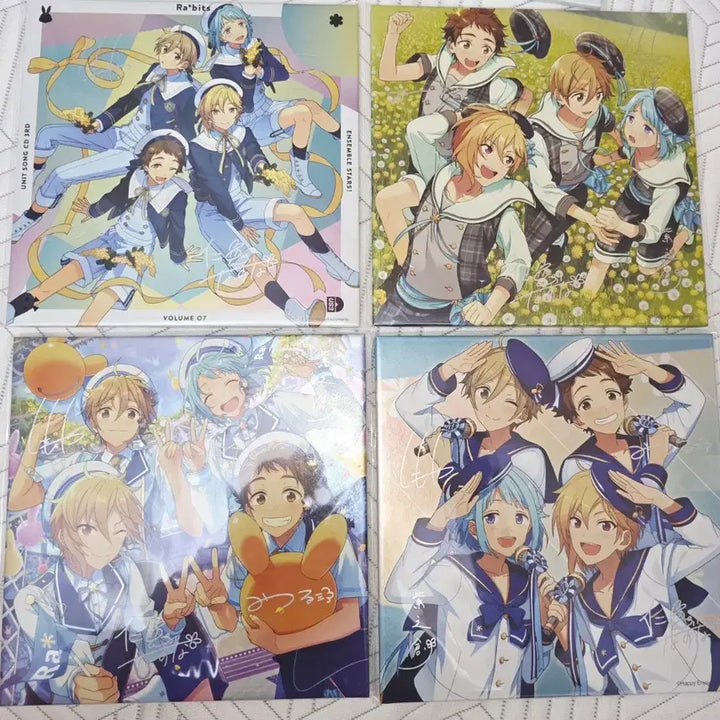 [BUNJANG] Ensemble Stars! Chugoku Star Album Commemorative Shikishi Rabits Bundle Set / 앙상블스타즈 중스타 앨범 기념 색지 라빗츠 판매