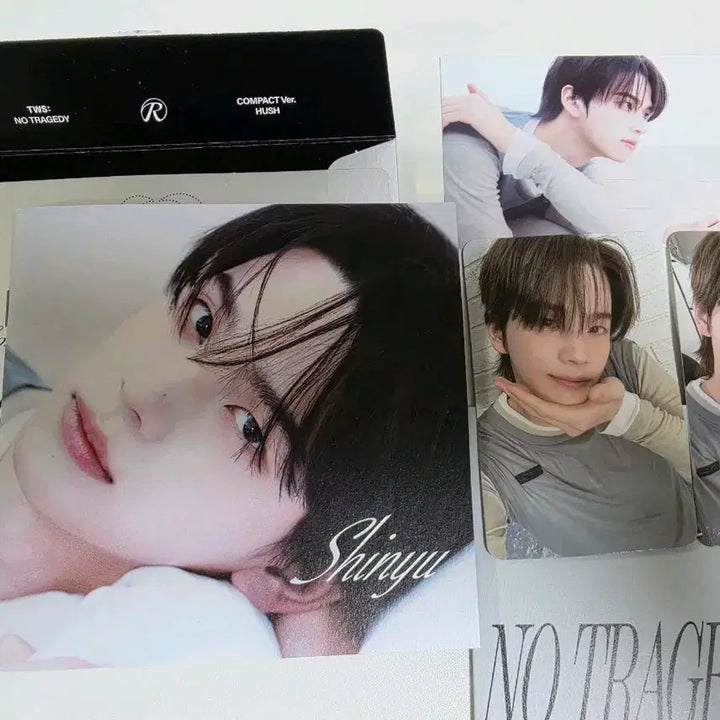 [BUNJANG] TWS 5th Mini Album NO TRAGEDY Compact HUSH Shinyu Full Set / 투어스 미니 5집 NO TRAGEDY 컴팩트 HUSH 앨범 신유 풀셋
