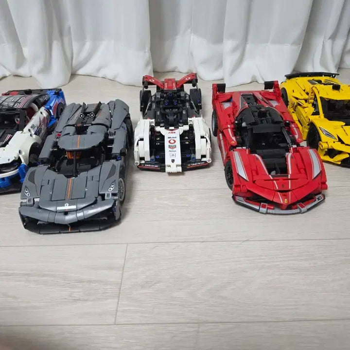 [BUNJANG] LEGO Technic Car Bundle Set (5 Models) / 레고 테크닉 자동차 5종 일괄판매 (전시용 상태 양호)