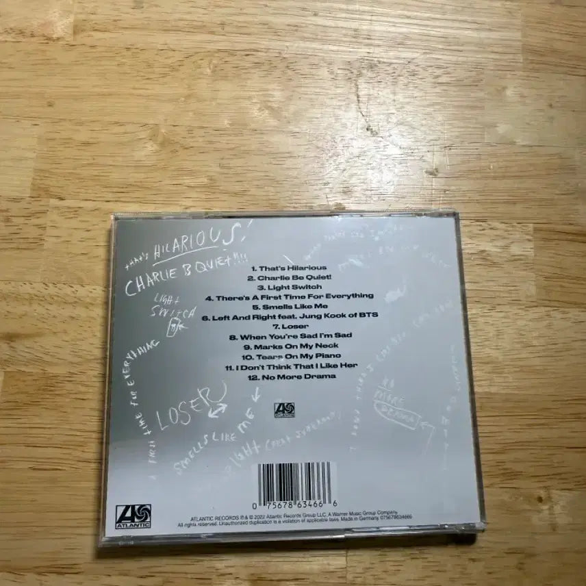 [BUNJANG] Charlie Puth Album / 찰리푸스 앨범