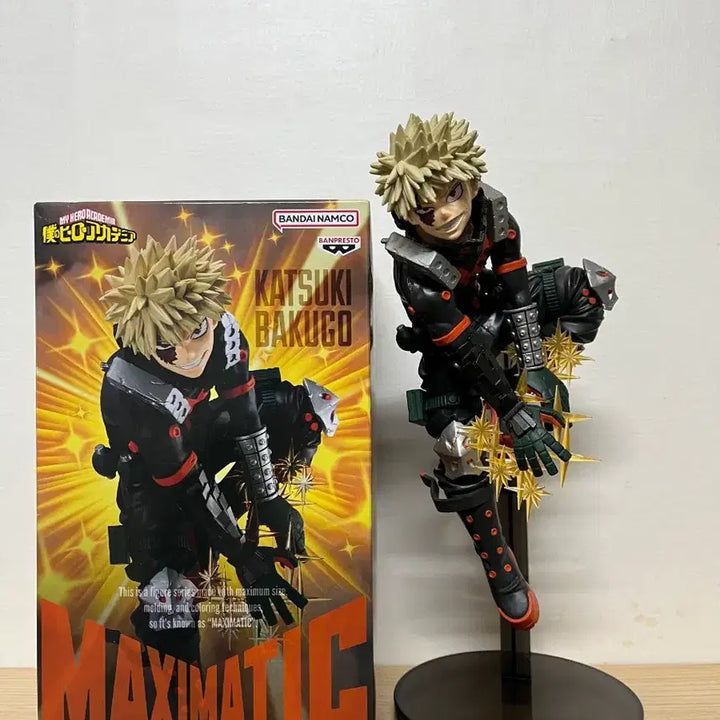 [BUNJANG] My Hero Academia Katsuki Bakugo Maximatic 2 Figure / 나히아 바쿠고 맥시매틱2 피규어 반프