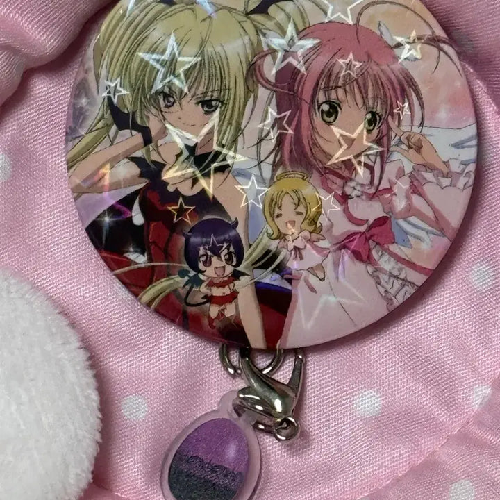 [BUNJANG] Shugo Chara! Amu Hinamori Can Badge / 캐릭캐릭체인지 캐캐체 세라 아무 캔뱃지