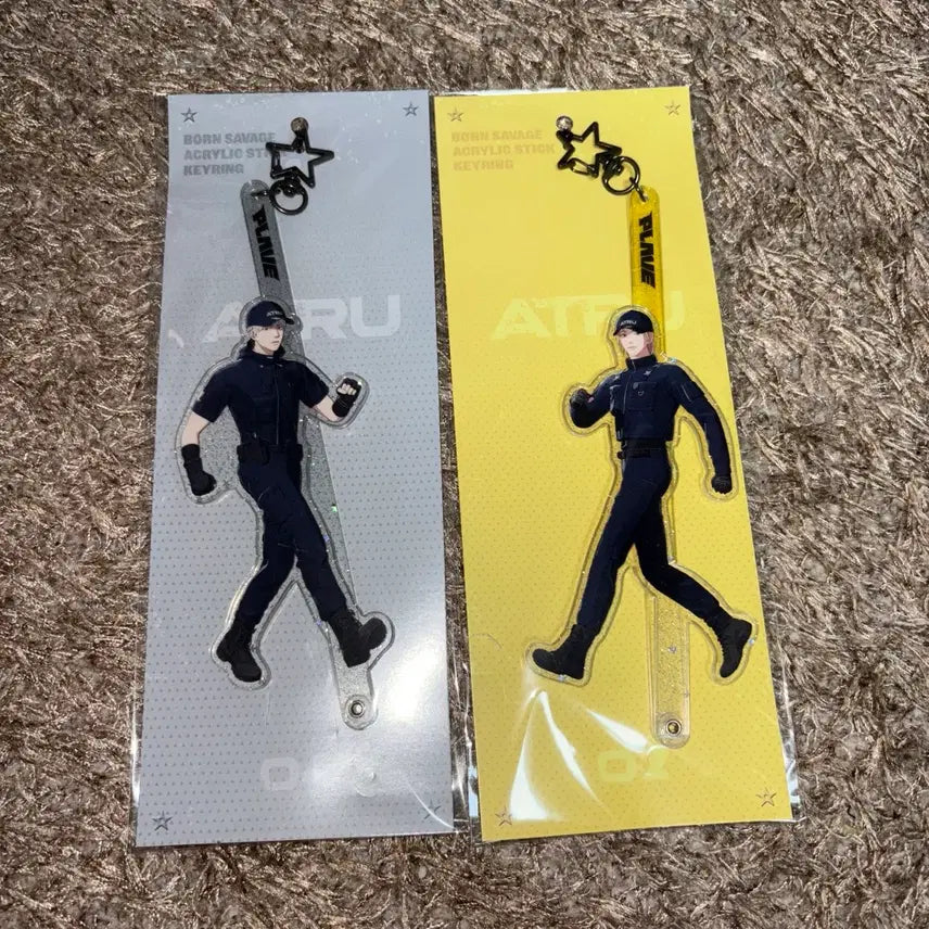 [BUNJANG] PLAVE Bon Voyage Acrylic Stick Keychain Eunho Noah Norain Sealed / 플레이브 본세비지 아크릴스틱키링 은호 노아 노라인 미개봉