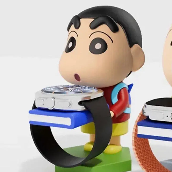[BUNJANG] Crayon Shin-chan Smartwatch Stand Figure / 짱구 스마트워치 거치대 피규어(새상품)