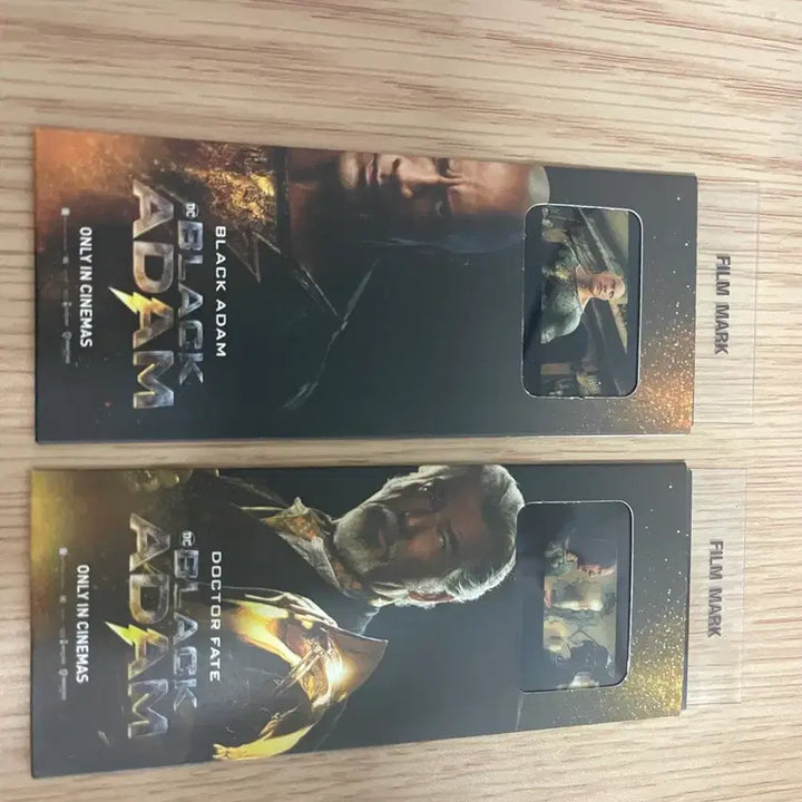 [BUNJANG] Black Adam Film Mark 4-Type Set / 블랙 아담 필름 마크 4종 세트