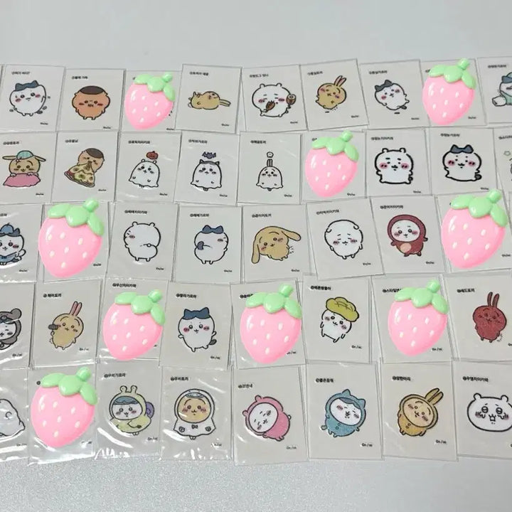 [BUNJANG] Cheekawa Retro Stickers (Tti-bu-ssil) / 먼작귀 치이카와 레트로 스티커 (띠부씰)
