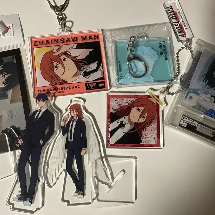 [BUNJANG] Chainsaw Man Angel Devil &amp; Aki Hayakawa Merchandise Bundle Set / 급처)체인소맨 천사의 악마,하야카와 아키 위주 굿즈 일괄 판매