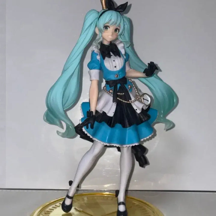 [BUNJANG] Hatsune Miku Alice in Wonderland Figure / 하츠네 미쿠 amp 이상한 나라의 앨리스 피규어 미소녀 고전