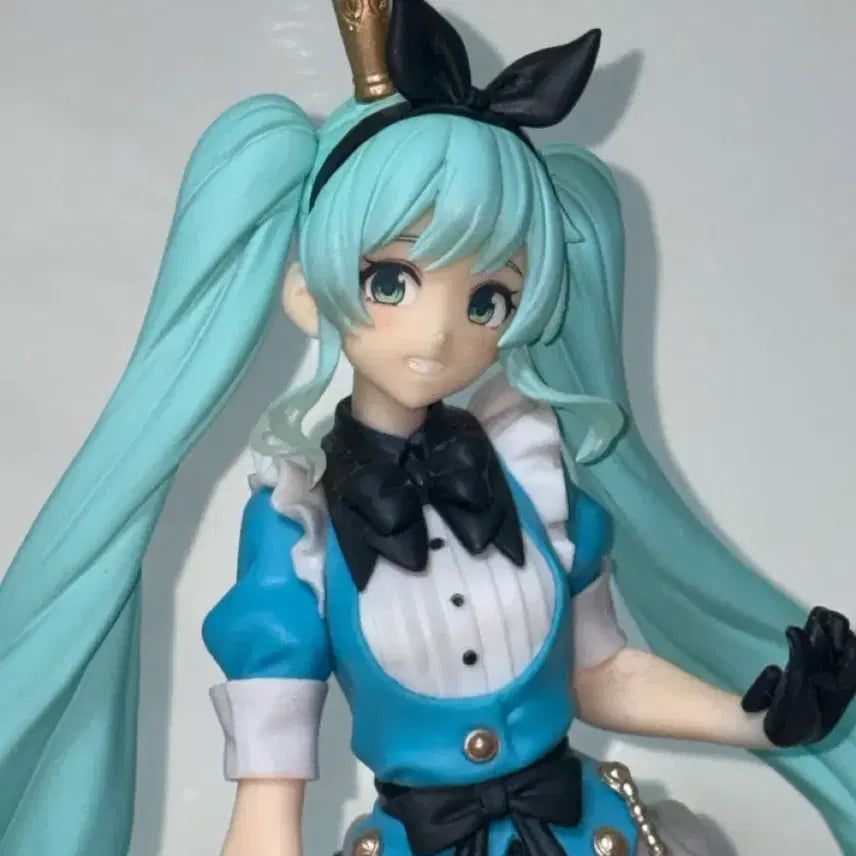 [BUNJANG] Hatsune Miku Alice in Wonderland Figure / 하츠네 미쿠 amp 이상한 나라의 앨리스 피규어 미소녀 고전