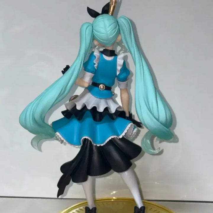 [BUNJANG] Hatsune Miku Alice in Wonderland Figure / 하츠네 미쿠 amp 이상한 나라의 앨리스 피규어 미소녀 고전