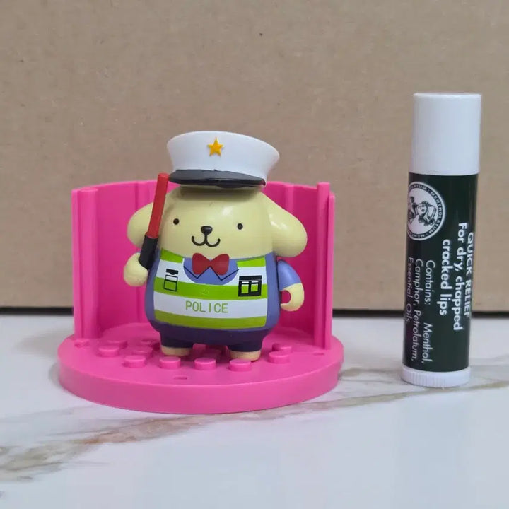 [BUNJANG] Pompompurin Pompou Lego Block Figure Blind Box (Police) / 폼폼푸린 폼푸 레고 블럭 피규어 블라인드 박스 경찰